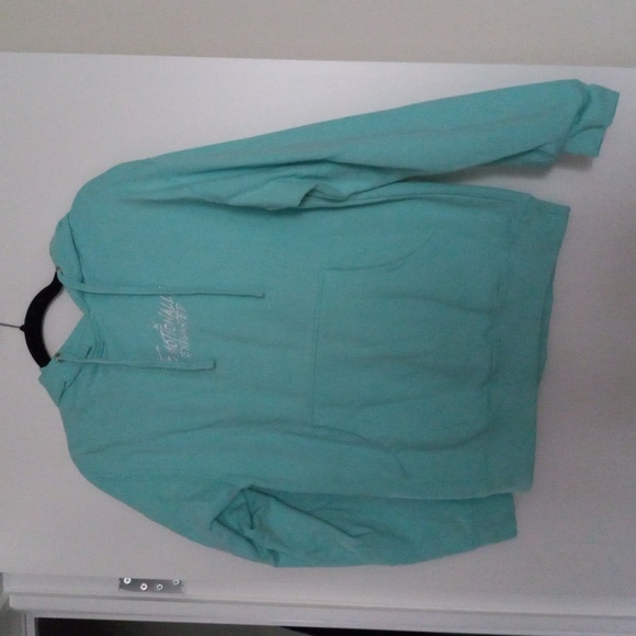 Teal Emotionally Exhausted Sweater - Picture 3 of 4